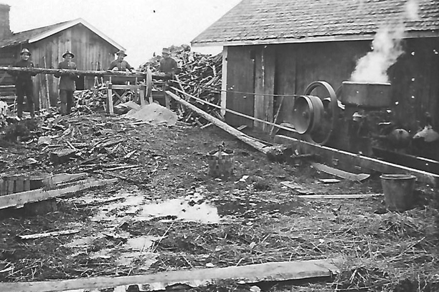 Klapintekoa Väinölässä keväällä 1927 WP