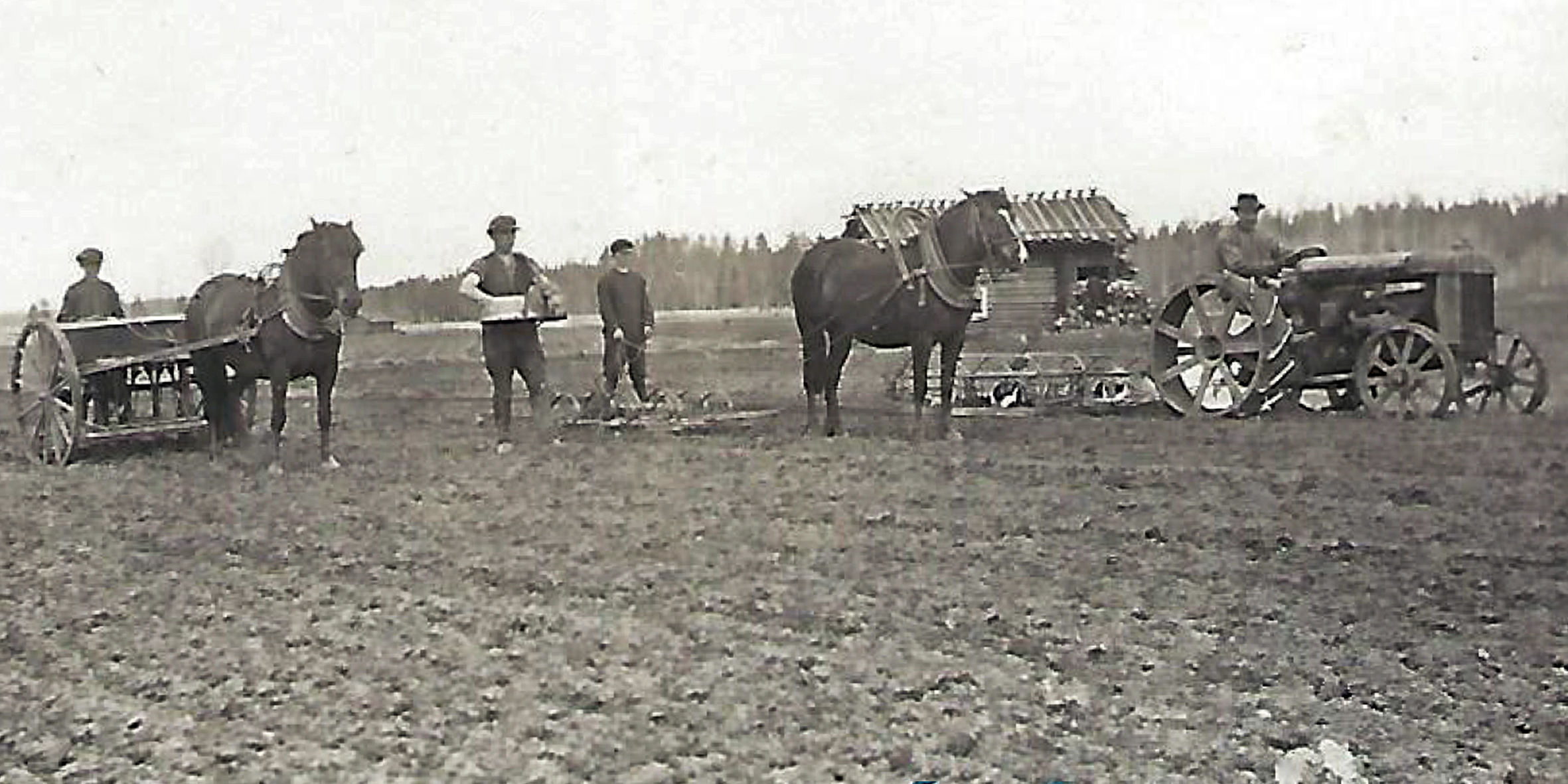 Wäinölän ohrakylvö 1930 raj korj HL