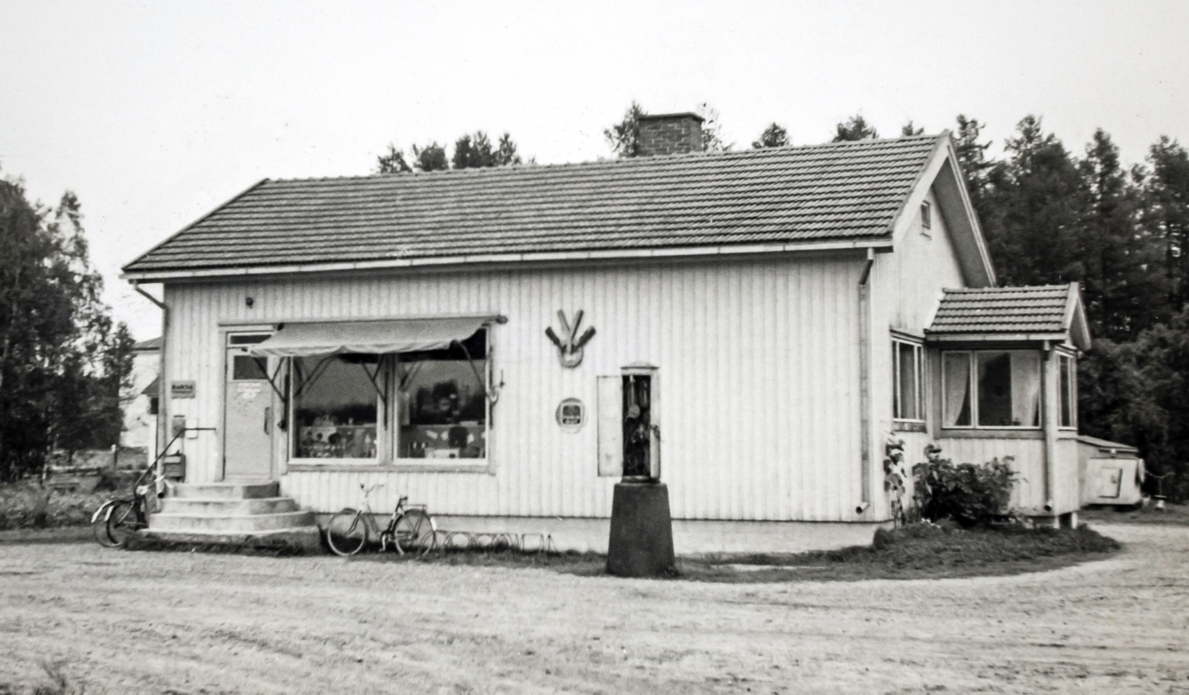 Tourulan kauppa 1950-luvun alussa WP